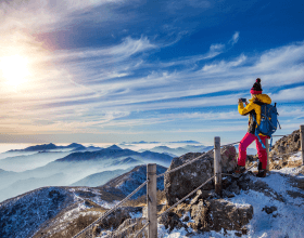 Travel Tour Of Mountains Peak